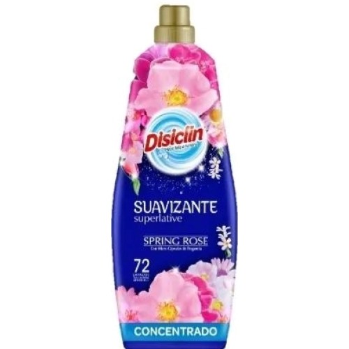 DISICLIN SUAVIZANTE CONC. SPRING ROSE 80 LAV. C/10 SUAVIZANTES DE ROPA